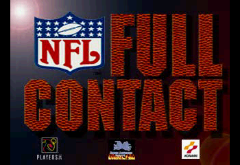 NFL Full Contact Title Screen